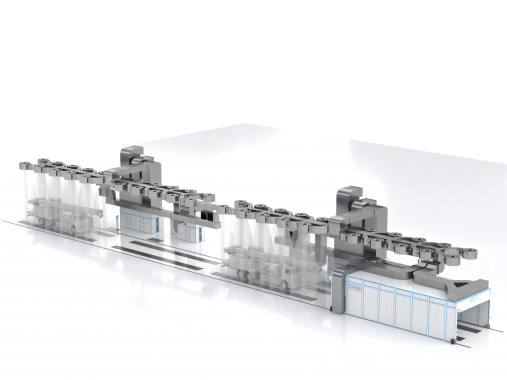 Зона открытой окраски SPK для полуприцепов, автомобильных кранов и спецфургонов SPK GROUP