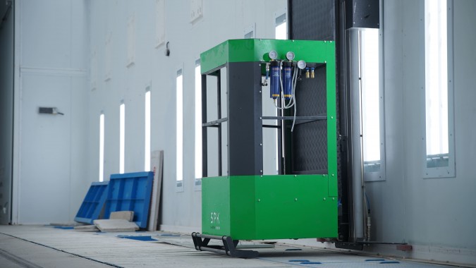 Комплекс камер окрашивания и сушки для автофургонов, полуприцепов, коммунальной и спецтехники в г. Рязань Комплекс камер окрашивания и сушки для автофургонов, полуприцепов, коммунальной и спецтехники в г. Рязань