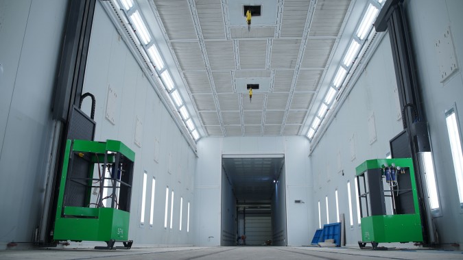 Комплекс камер окрашивания и сушки для автофургонов, полуприцепов, коммунальной и спецтехники в г. Рязань Комплекс камер окрашивания и сушки для автофургонов, полуприцепов, коммунальной и спецтехники в г. Рязань