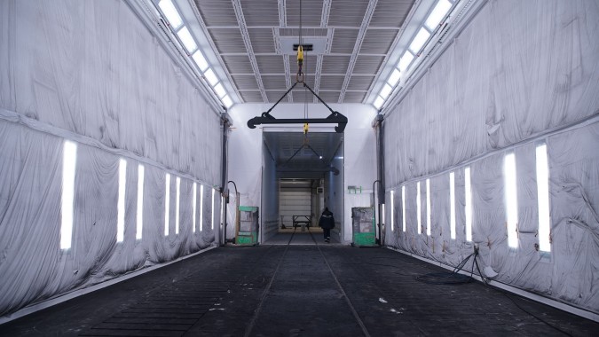 Комплекс камер окрашивания и сушки для автофургонов, полуприцепов, коммунальной и спецтехники в г. Рязань Комплекс камер окрашивания и сушки для автофургонов, полуприцепов, коммунальной и спецтехники в г. Рязань