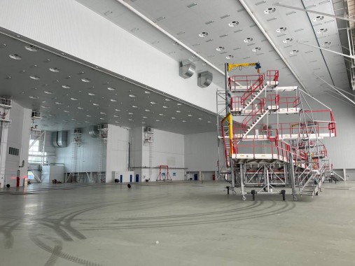 Окрасочная камера для авиации SPK-86.87, г. Минск (Беларусь) Окрасочная камера для авиации SPK-86.87, г. Минск (Беларусь)