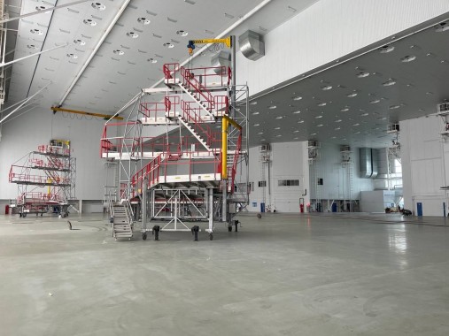 Окрасочная камера для авиации SPK-86.87, г. Минск (Беларусь) Окрасочная камера для авиации SPK-86.87, г. Минск (Беларусь)