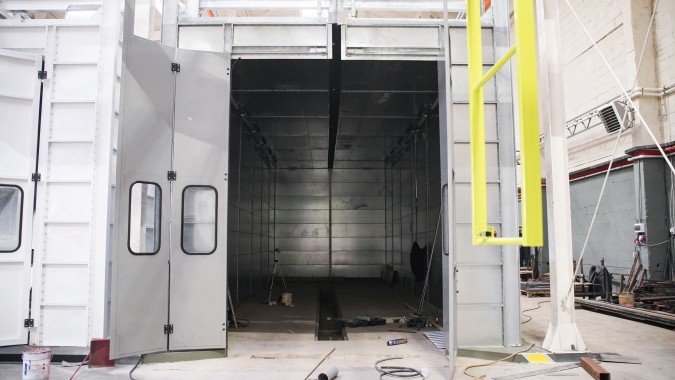 Линия порошковой окраски SPK, г. Урюпинск Линия порошковой окраски SPK, г. Урюпинск