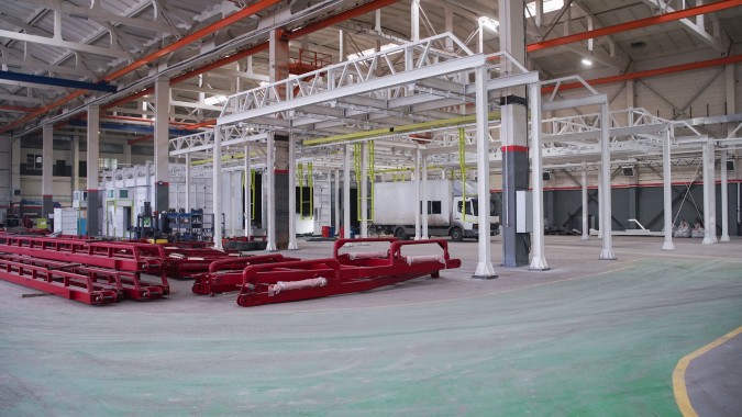 Линия порошковой окраски SPK, г. Урюпинск Линия порошковой окраски SPK, г. Урюпинск