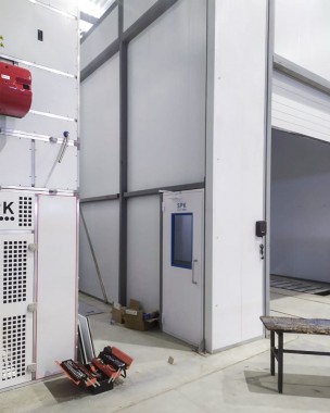 Окрасочно-сушильная камера для спецтехники SPK-18.6.6, г. Миасс Окрасочно-сушильная камера для спецтехники SPK-18.6.6, г. Миасс