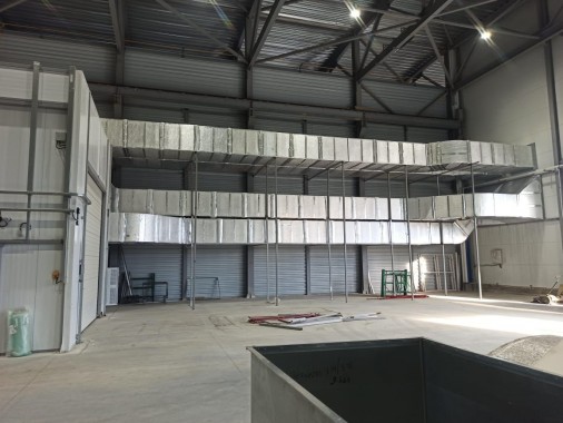 Окрасочно-сушильная камера для спецтехники SPK-18.6.6, г. Миасс Окрасочно-сушильная камера для спецтехники SPK-18.6.6, г. Миасс