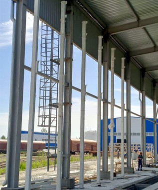 Линия окраски для предприятия сферы машиностроения, г. Тверь Линия окраски для предприятия сферы машиностроения, г. Тверь