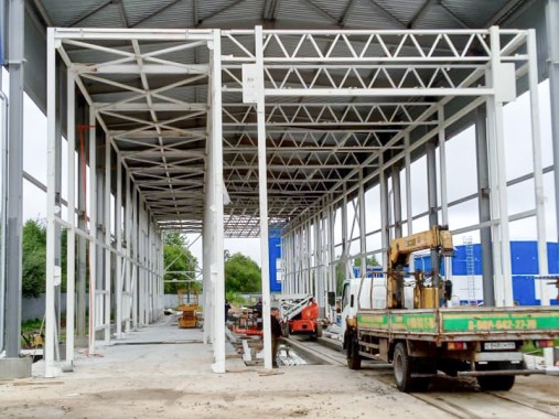 Линия окраски для предприятия сферы машиностроения, г. Тверь Линия окраски для предприятия сферы машиностроения, г. Тверь