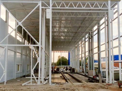 Линия окраски для предприятия сферы машиностроения, г. Тверь Линия окраски для предприятия сферы машиностроения, г. Тверь