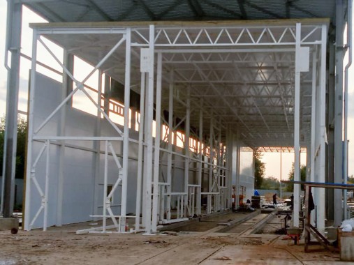 Линия окраски для предприятия сферы машиностроения, г. Тверь Линия окраски для предприятия сферы машиностроения, г. Тверь