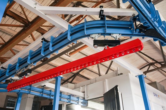 Комплекс подготовки и окраски металлоконструкций SPK с конвейером, г. Оренбург Комплекс подготовки и окраски металлоконструкций SPK GROUP с конвейером, г. Оренбург