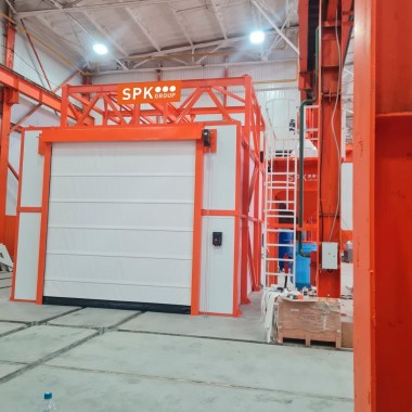 Окрасочно-сушильный комплекс SPK GROUP. г. Челябинск