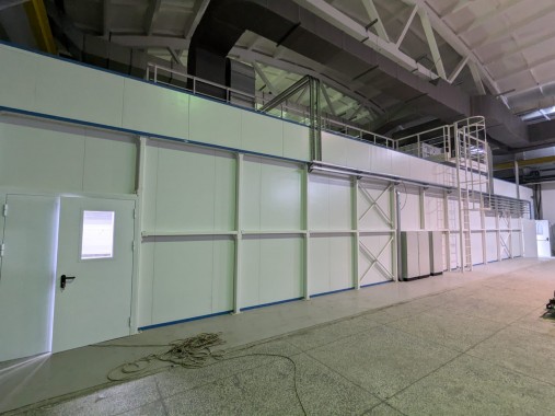 Автоматизированная линия SPK для покраски деталей электровентиляторов и электродвигателей, г. Пермь Автоматизированная линия SPK GROUP для покраски деталей электровентиляторов и электродвигателей, г. Пермь