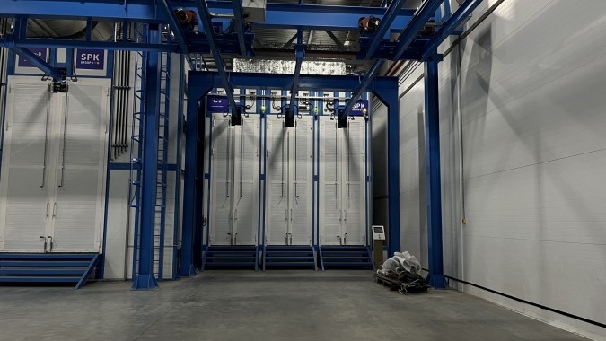 Комплекс подготовки, покраски и сушки SPK с подвесным конвейером, г. Барнаул Комплекс подготовки, покраски и сушки SPK GROUP с подвесным конвейером, г. Барнаул