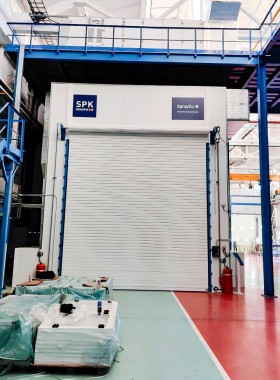 Комплекс подготовки и окраски поверхности для трамваев SPK, г. Тверь