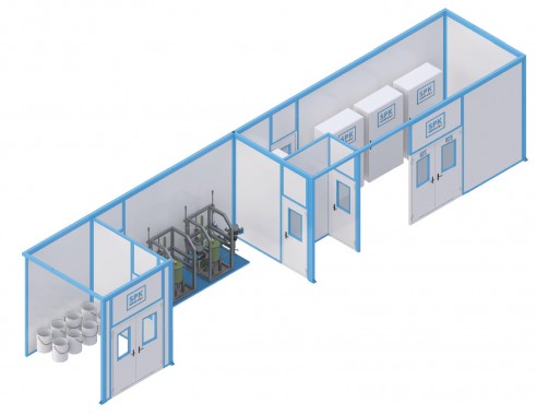 Роботизированная линия окраски труб SPK Роботизированная линия окраски труб SPK GROUP