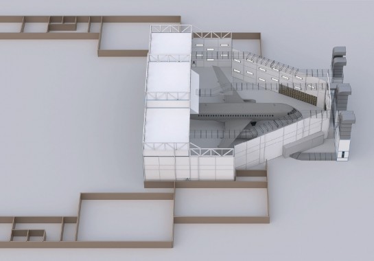 Камера окраски и сушки для самолетов SPK-SCB-37.35.13/8 Камера окраски и сушки для самолетов SPK-SCB-37.35.13/8