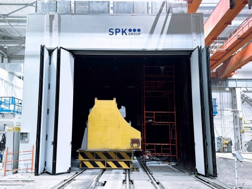 Тупиковая дробеструйная камера SPK, Московская обл.