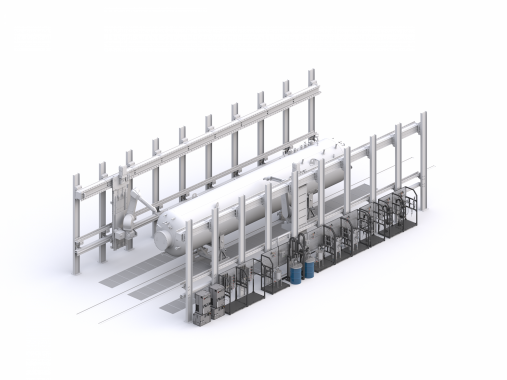 Системы подготовки, подачи и дозирования ЛКМ для роботизированных комплексов Системы подготовки, подачи и дозирования ЛКМ для роботизированных комплексов