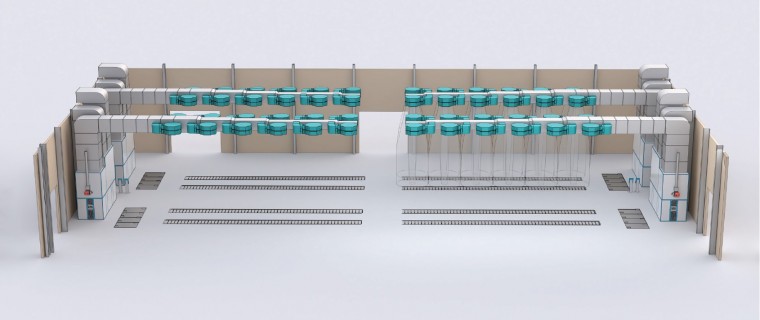 Зона открытой окраски для металлоконструкций SPK-OPSS-48.18 Зона открытой окраски для металлоконструкций SPK-OPSS-48.18
