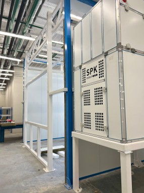 Окрасочно-сушильная камера для металлоконструкций SPK 7.5.4, г. Москва Окрасочно-сушильная камера для металлоконструкций SPK 7.5.4, г. Москва