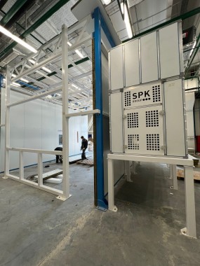 Окрасочно-сушильная камера для металлоконструкций SPK 7.5.4, г. Москва Окрасочно-сушильная камера для металлоконструкций SPK 7.5.4, г. Москва