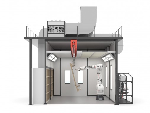 Роботизированный окрасочный комплекс SPK Роботизированный окрасочный комплекс SPK