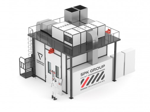 Роботизированный окрасочный комплекс SPK Роботизированный окрасочный комплекс SPK