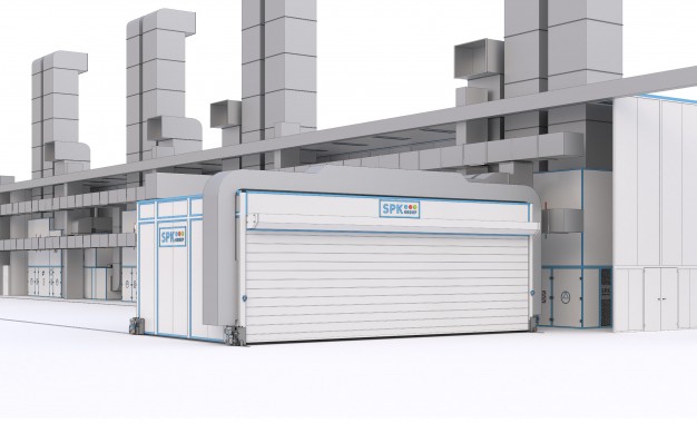 Зона открытой окраски и камера сушки SPK