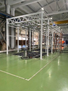 Комплекс камер подготовки поверхности, жидкостной окраски и сушки изделий SPK-19.6.4, г. Бугульма Комплекс камер подготовки поверхности, жидкостной окраски и сушки изделий SPK-19.6.4, г. Бугульма