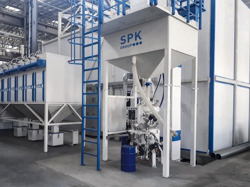 Система рекуперации дроби Система рекуперации дроби