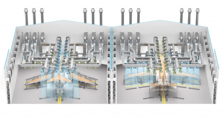 Покрасочная камера для авиации SPK Покрасочная камера для авиации SPK