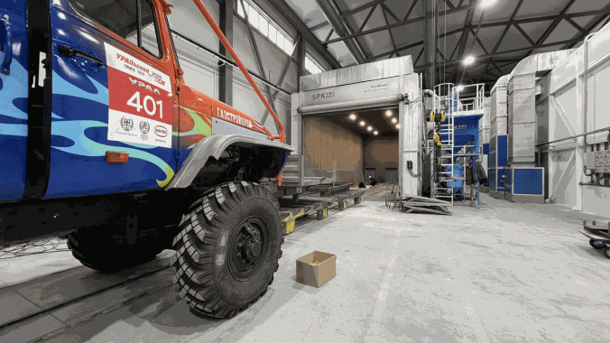 Комплекс SPK для подготовки и покраски для грузовиков, г. Арамиль