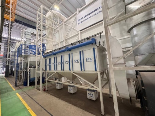Дробеструйная и окрасочно-сушильная камера в комплексе SPK, г. Магнитогорск