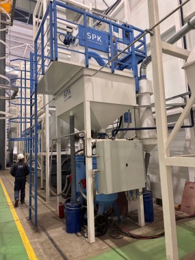 Дробеструйная и окрасочно-сушильная камера в комплексе SPK, г. Магнитогорск