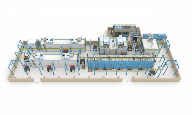 Линия окраски кабин и деталей спецтехники SPK