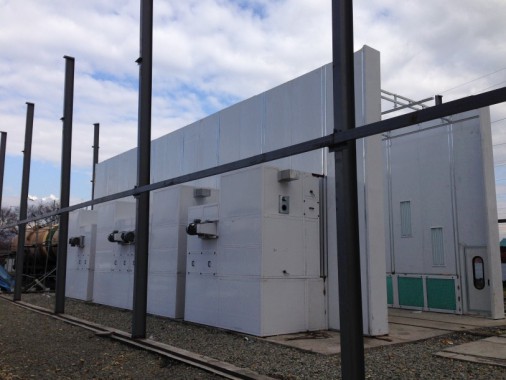 Окрасочно-сушильная камера для цистерн и вагонов в уличном исполнении г. Партизанск SPK-18x6x6 Россия