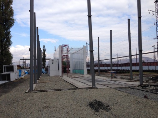 Окрасочно-сушильная камера для цистерн и вагонов в уличном исполнении г. Партизанск SPK-18x6x6 Россия