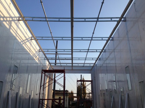 Окрасочно-сушильная камера для цистерн и вагонов в уличном исполнении г. Партизанск SPK-18x6x6 Россия