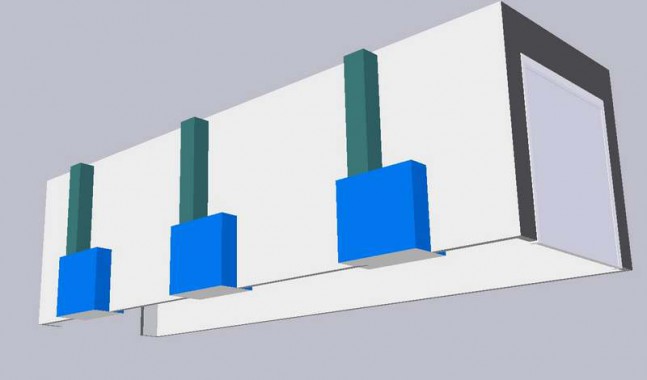 Реконструкция окрасочно-сушильной камеры для вагонов РПМ, г. Екатеринбург