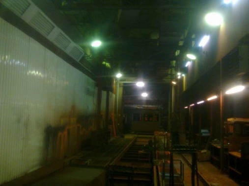 Реконструкция окрасочно-сушильной камеры для вагонов РПМ, г. Екатеринбург