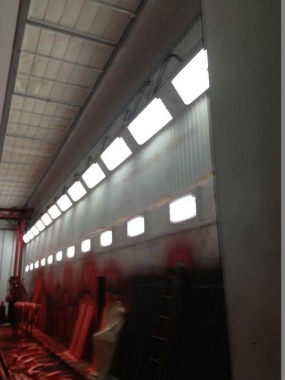 Реконструкция окрасочно-сушильной камеры для вагонов РПМ, г. Екатеринбург