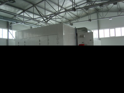 Покрасочно-сушильная камера для сварных металлоконструкций SPK-8х6х4