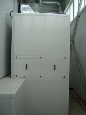 Покрасочно-сушильная камера для сварных металлоконструкций SPK-8х6х4