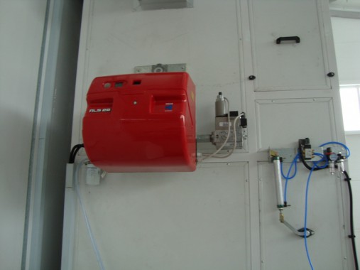 Покрасочно-сушильная камера для сварных металлоконструкций SPK-8х6х4