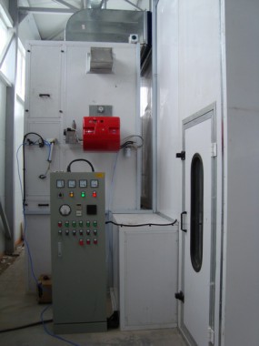 Покрасочно-сушильная камера для сварных металлоконструкций SPK-8х6х4