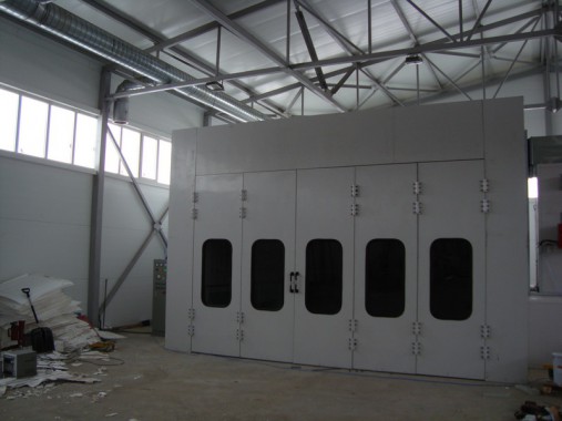 Покрасочно-сушильная камера для сварных металлоконструкций SPK-8х6х4