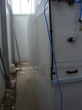 Покрасочно-сушильная камера для сварных металлоконструкций SPK-8х6х4