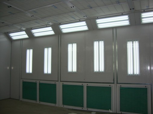 Покрасочно-сушильная камера для сварных металлоконструкций SPK-8х6х4