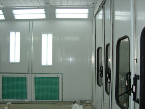 Покрасочно-сушильная камера для сварных металлоконструкций SPK-8х6х4